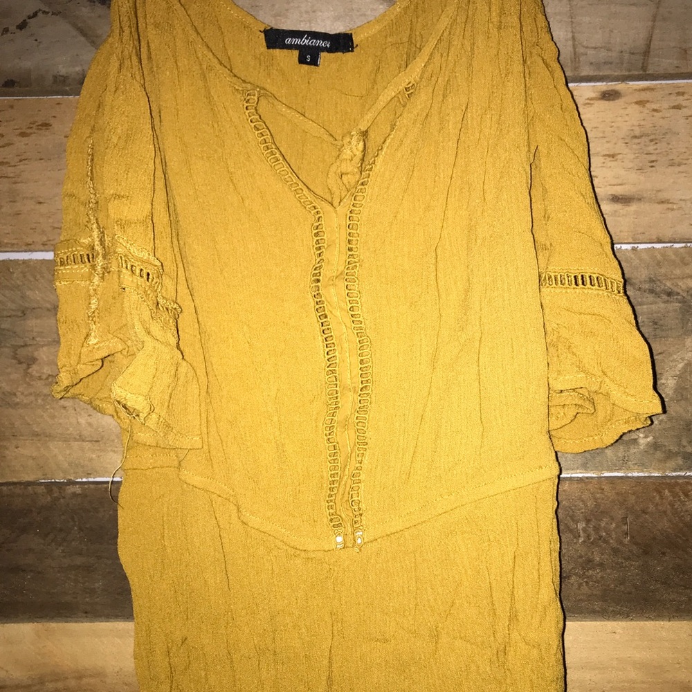 Mustard Yellow Romper ✨